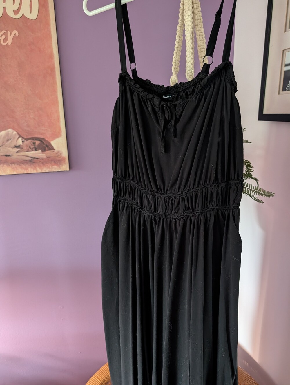 Torrid Black Midi Dress
